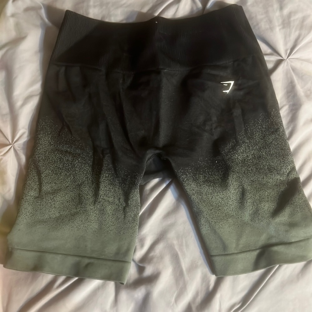 Gymshark Black/Grey ombré shorts